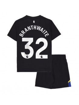 Billige Everton Jarrad Branthwaite #32 Tredjedraktsett Barn 2025-26 Kortermet (+ Korte bukser)